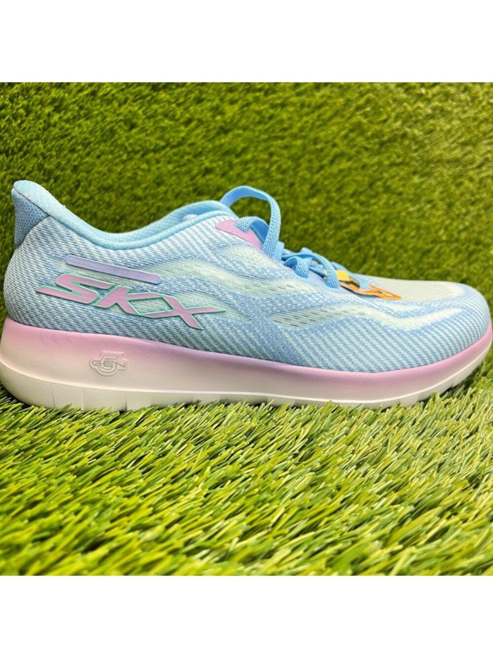 Skechers Go Walk Joy Lynzee Womens Size 7.5 Blue Athletic Running Shoes Sneakers